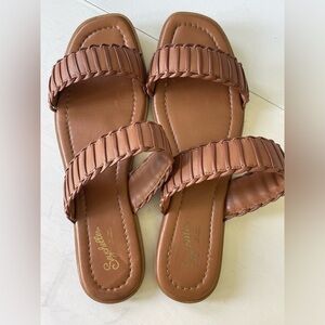 Seychelles tan sandals